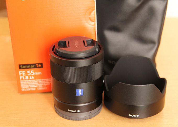 カメラ レンズ(単焦点) Sonnar T* FE 55mm F1.8 ZA SEL55F18Zは初期不良？絞り羽根から音が 