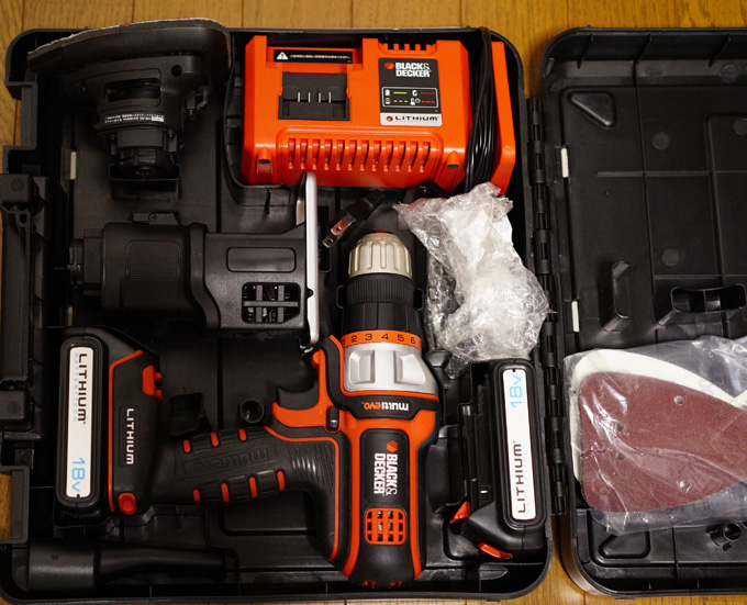 安心の定価販売】 ブラックアンドデッカー箱のみ BLACK+DECKER 18v