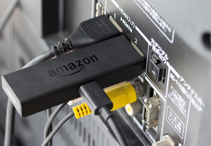 AmazonのFire TV Stickの接続方法