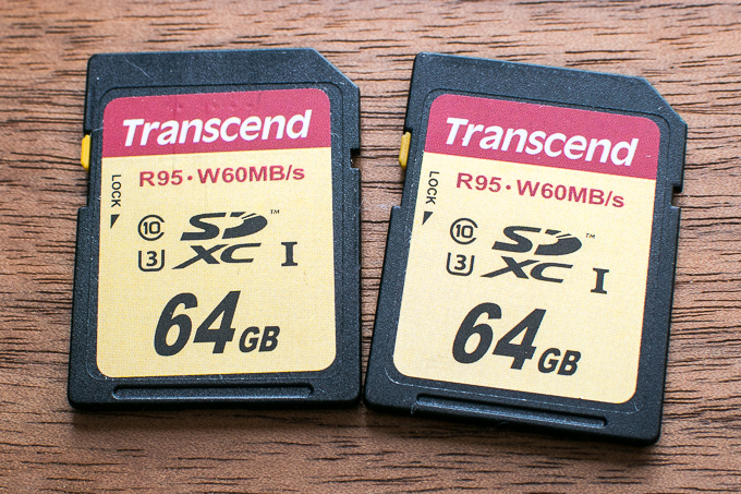 Transcend（トランセンド）のSDXCカードTS64GSDU3でエラーが