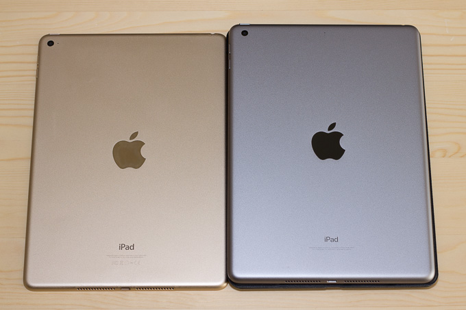 新型iPadはスペースグレイに