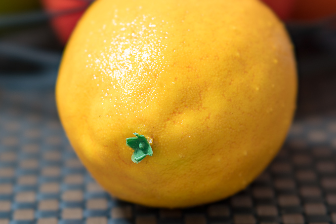 ニトリの「フルーツセット」レモンのクオリティ